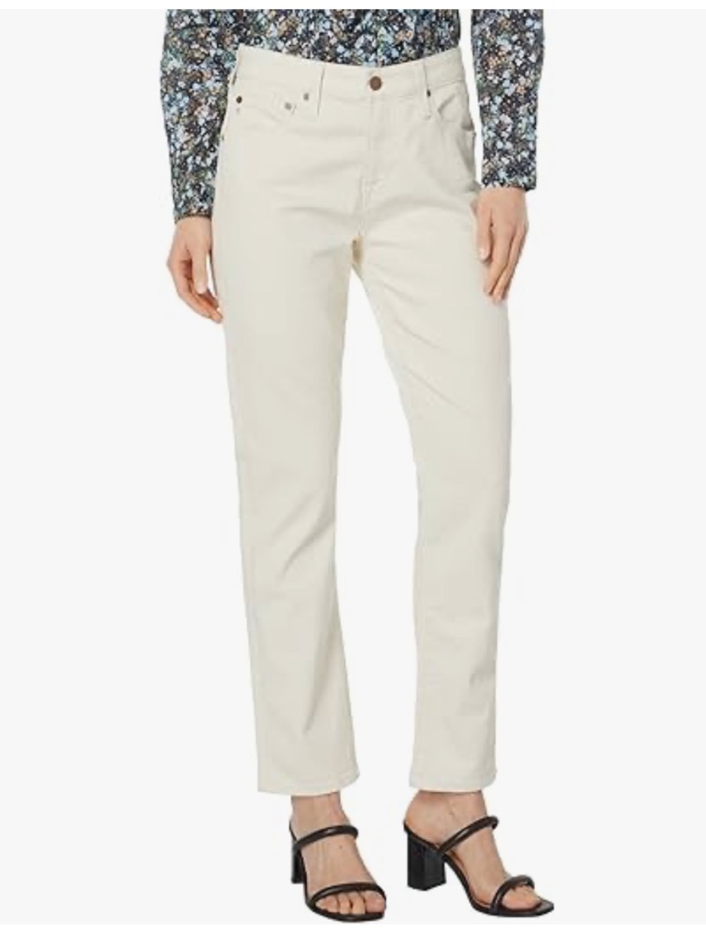 Women’s AG Ex- boyfriend Jeans — Cream